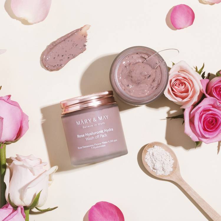 Rose Hyaluronic Hydra Wash off Pack 125g
