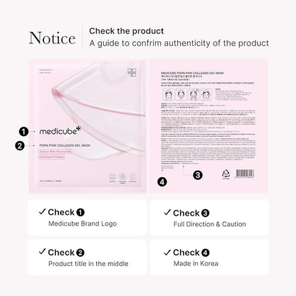MASCARILLA PINK COLLAGEN GEL MASK PDRN 1EA