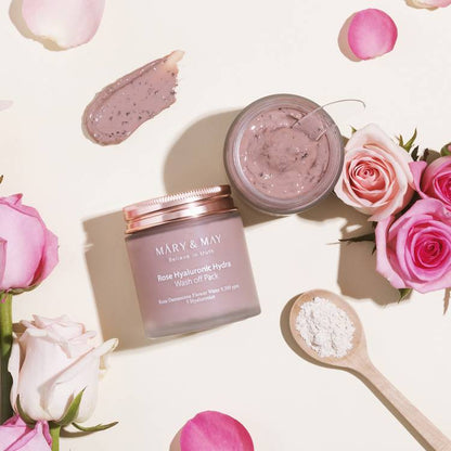 Rose Hyaluronic Hydra Wash off Pack 125g